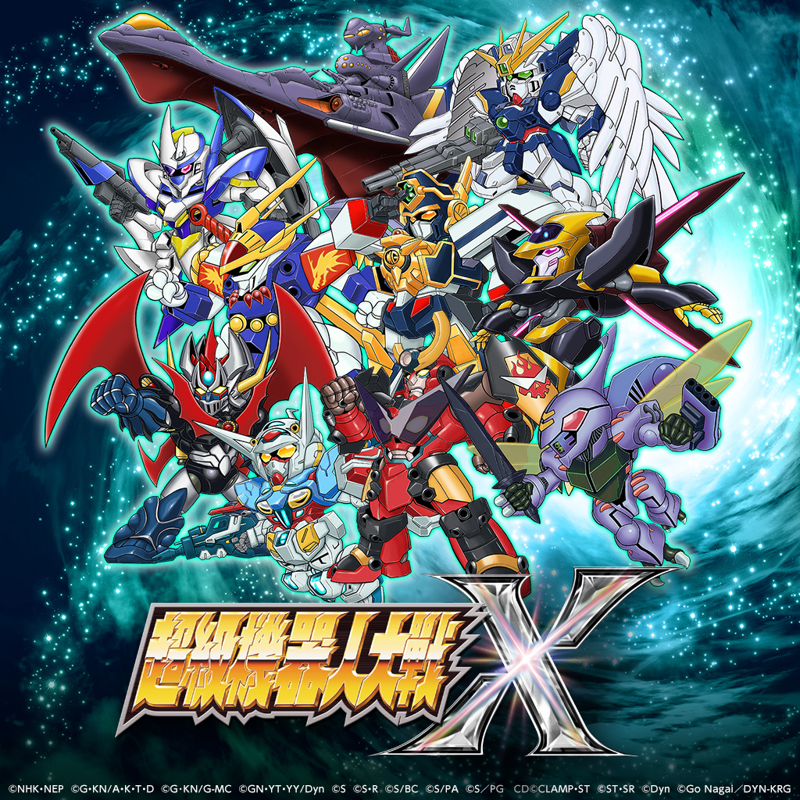 Super Robot Wars X box art for Playstation Vita